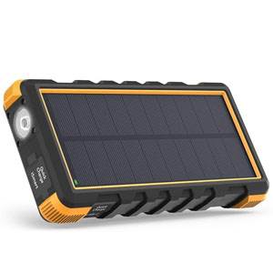 RAVPower 25000mAh Outdoor Portable Solar Power Bank